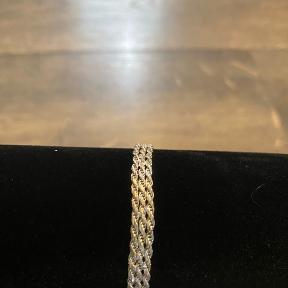 Sterling Silver 7” .925 Bracelet - Picture 2 of 7